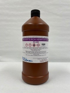 Special Order Item Weigert’s Iron Hematoxylin B, SO-466. Available in 4 oz, 8 oz, pint, quart, and gallon sizes.